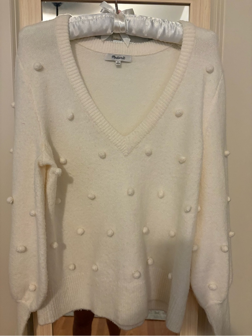 Madewell Cream sweater